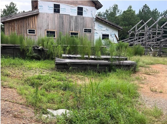 view of rear view of property