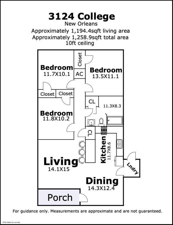 view of layout