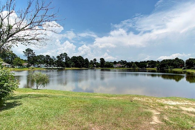 view of water feature