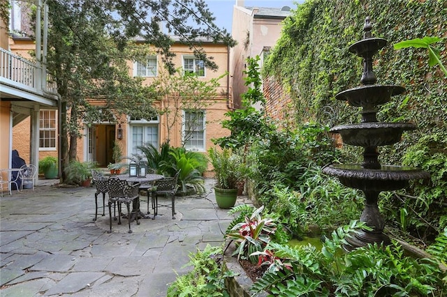 view of patio / terrace with outdoor dining space