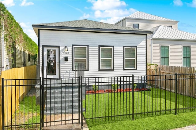 3507 Danneel St, New Orleans, LA 70115 - view of front of house with a gate