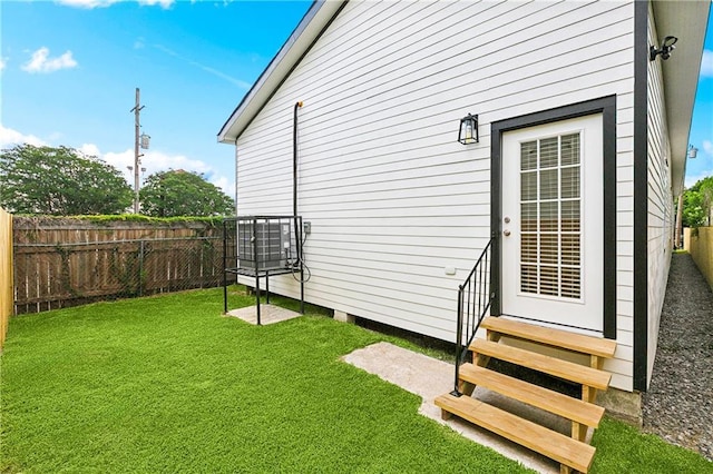 3507 Danneel St, New Orleans, LA 70115 - view of yard with entry steps
