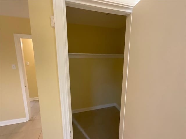 view of closet