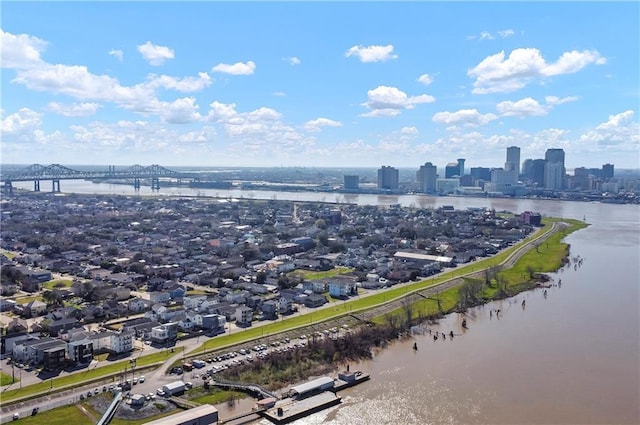 1026 Delaronde St, New Orleans, LA 70114 - bird's eye view featuring a city view and a water view