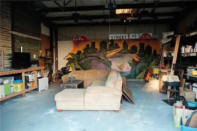 1026 Delaronde St, New Orleans, LA 70114 - storage area with ceiling fan