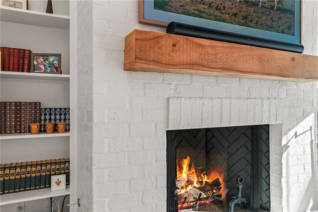 23648 Goodlife Ln, Covington, LA 70435 - detailed view of a fireplace