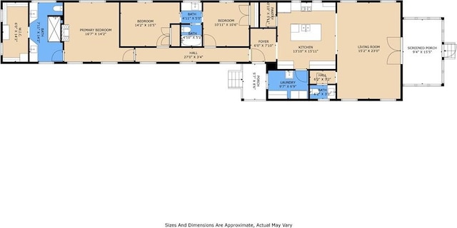 1429 Joliet St, New Orleans, LA 70118 - room layout