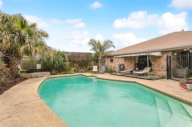 641 Petit Berdot Dr, Kenner, LA 70065 - view of swimming pool with a fenced backyard and a patio area