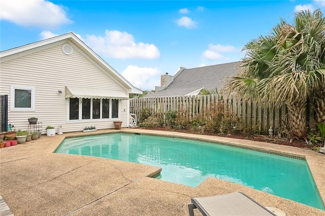 641 Petit Berdot Dr, Kenner, LA 70065 - view of swimming pool featuring a fenced backyard and a patio