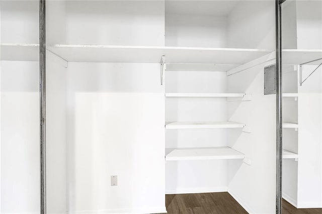 view of closet