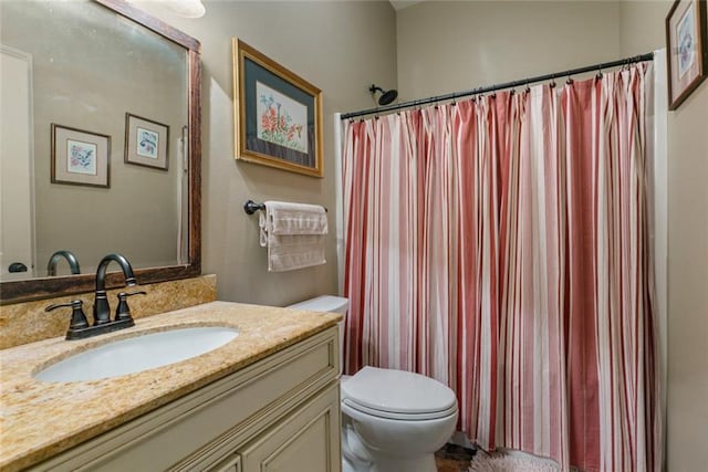278 Lakeview Dr, Slidell, LA 70458 - full bathroom with toilet and vanity