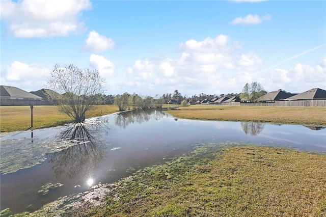 property view of water