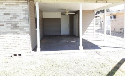 view of patio / terrace featuring a ceiling fan