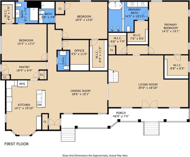 42224 Surrey Ln, Slidell, LA 70461 - room layout