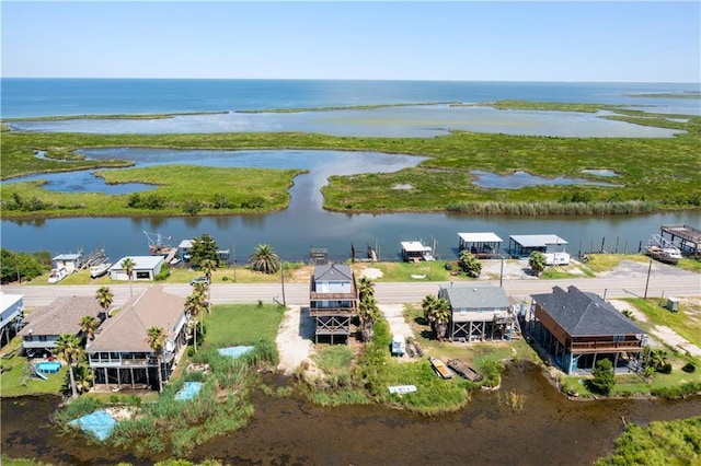 3030 Ridgeway Blvd, New Orleans, LA 70129 - birds eye view of property with a water view