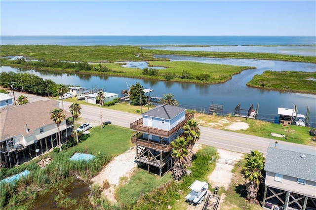 3030 Ridgeway Blvd, New Orleans, LA 70129 - birds eye view of property featuring a water view