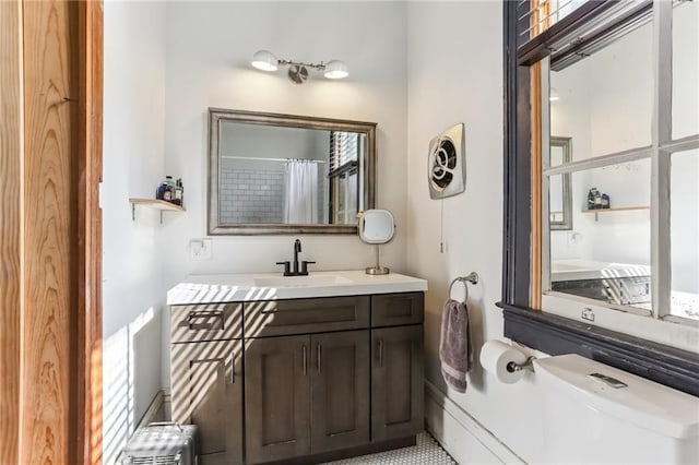 full bathroom with vanity