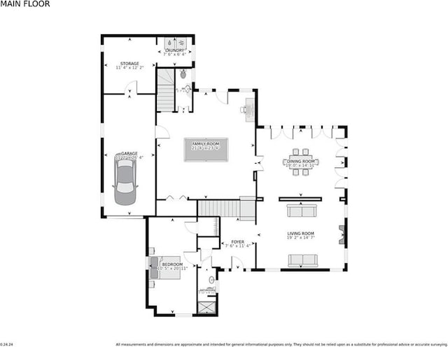 3205 Octavia St, New Orleans, LA 70125 - room layout