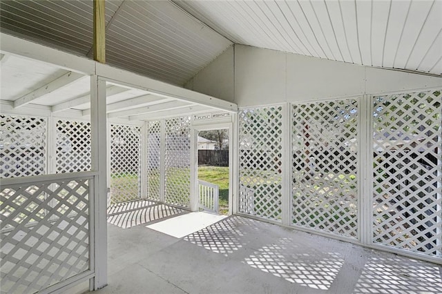 view of patio / terrace with fence