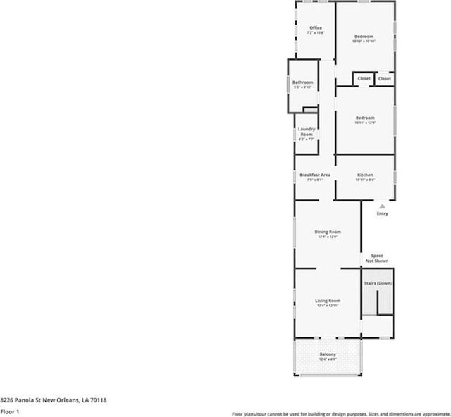 view of layout