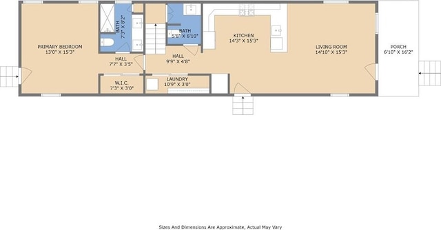 8428 Willow St, New Orleans, LA 70118 - view of property floor plan