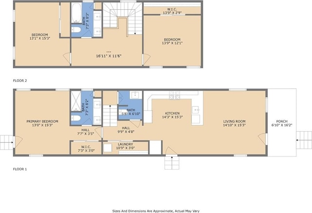 8428 Willow St, New Orleans, LA 70118 - view of floor plan / room layout