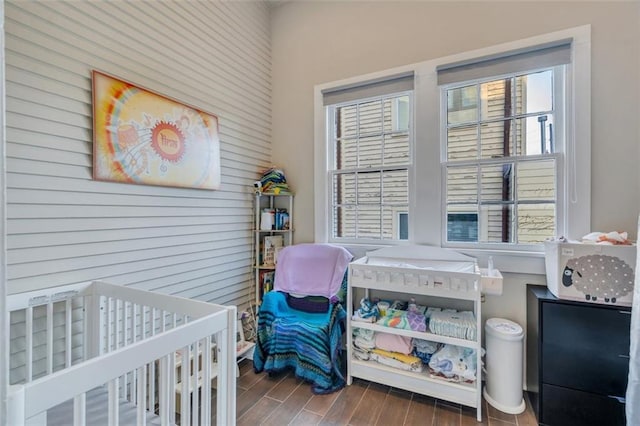 926 City Park Ave, New Orleans, LA 70119 - bedroom with wood tiled floor