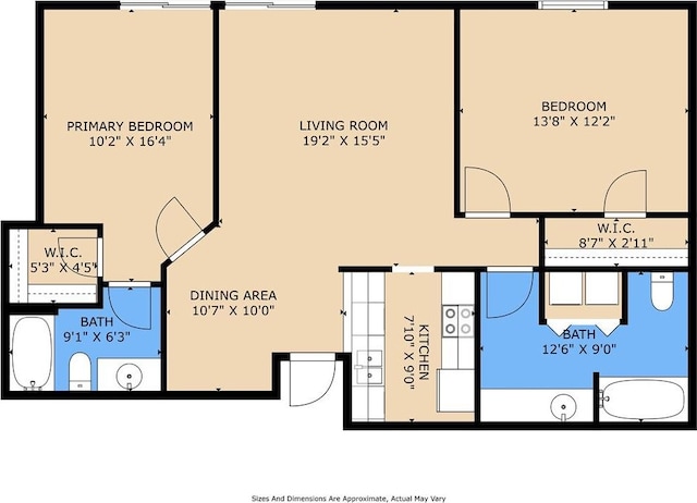 view of layout