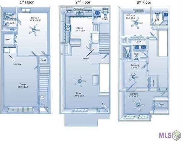 1500 Brightside Dr Unit D6, Baton Rouge, LA 70820 - view of layout
