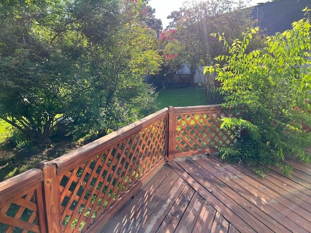 view of deck