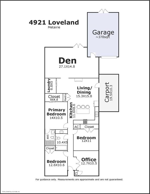 view of layout