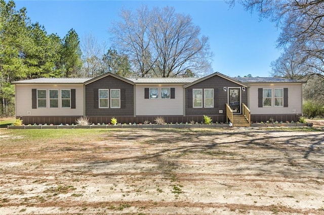 view of manufactured / mobile home