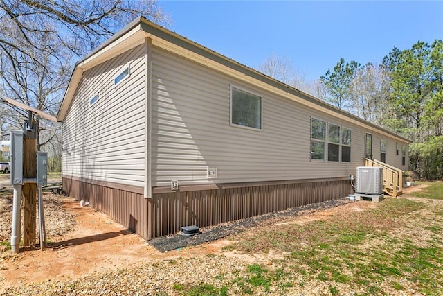 20228 Stafford Rd, Kentwood, LA 70444 - view of property exterior featuring central AC