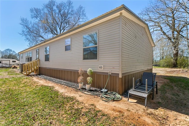 view of rear view of property