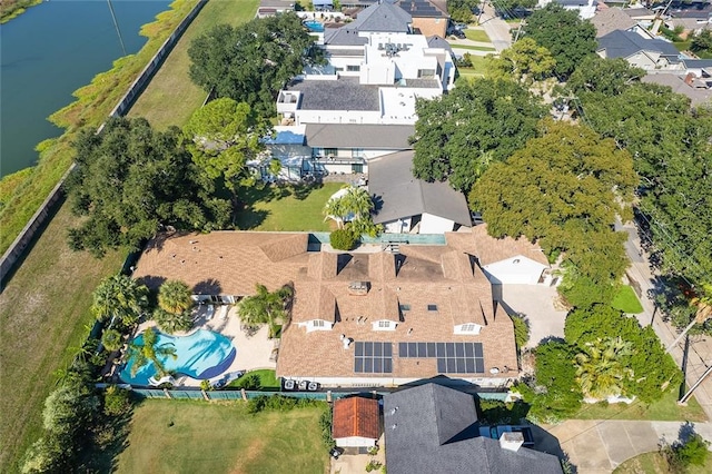 birds eye view of property featuring a residential view