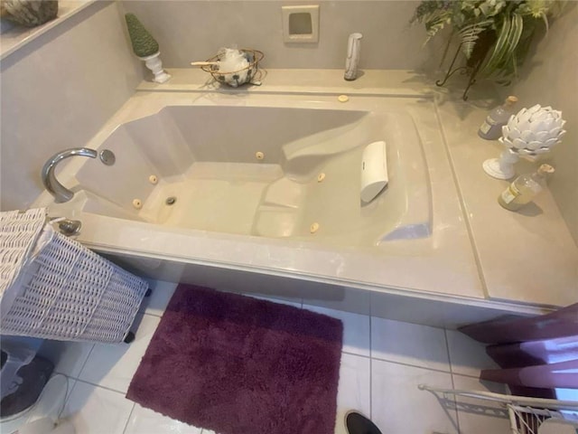 bathroom featuring tile patterned floors