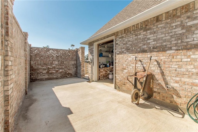 30648 Carter Cemetery Rd, Springfield, LA 70462 - view of patio / terrace with fence