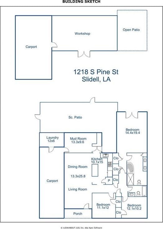 view of layout