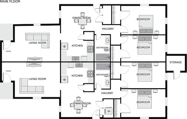 view of layout