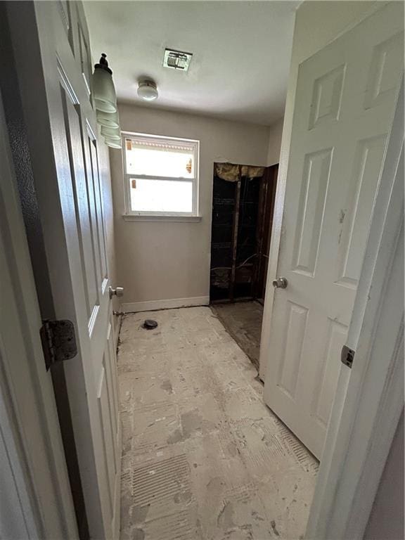 bathroom with visible vents