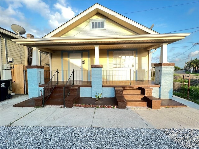 1824 Allen St, New Orleans, LA 70116 - view of front of property with a porch