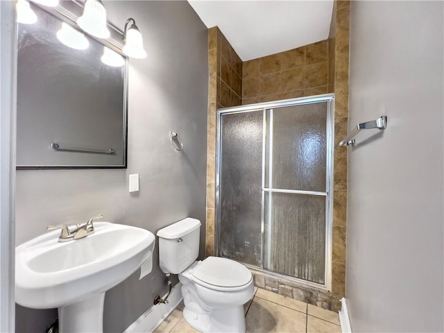 1824 Allen St, New Orleans, LA 70116 - bathroom featuring a shower stall and tile patterned flooring