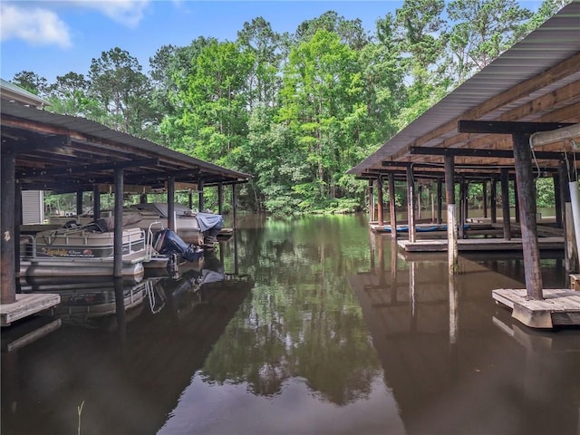 31501 River Pines Dr, Springfield, LA 70462 - view of dock featuring a water view