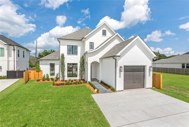 11 Khan Ct, Metairie, LA 70003 - view of front facade featuring a garage and driveway