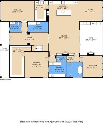 315 Sena Dr, Metairie, LA 70005 - plan