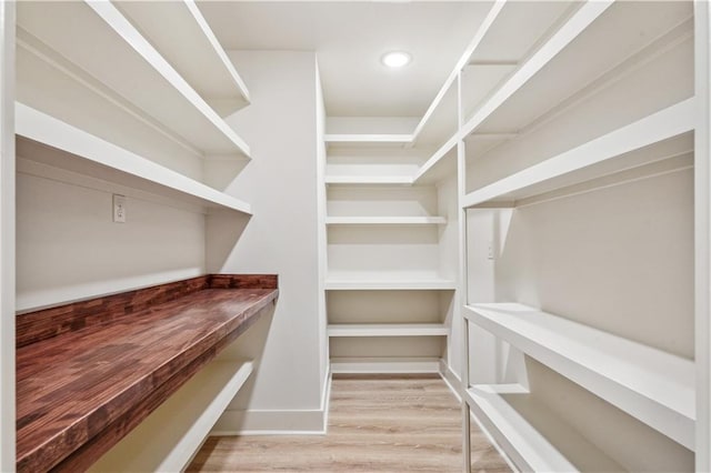 view of pantry