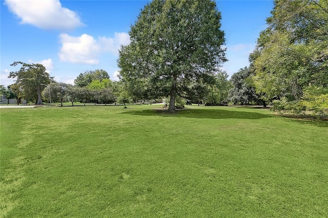 115 Cambridge Dr, Belle Chasse, LA 70037 - surrounding community with a lawn