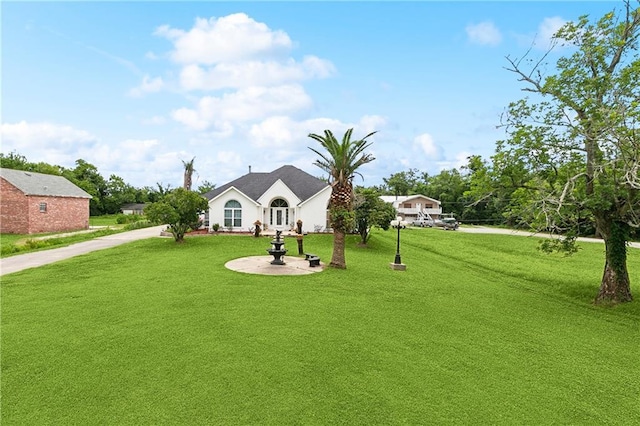 5227 Shady Park Dr, Marrero, LA 70072 - view of front facade featuring a front lawn