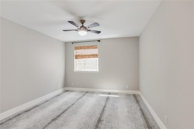1430 Jackson Ave Unit 302, New Orleans, LA 70130 - unfurnished room featuring ceiling fan and baseboards