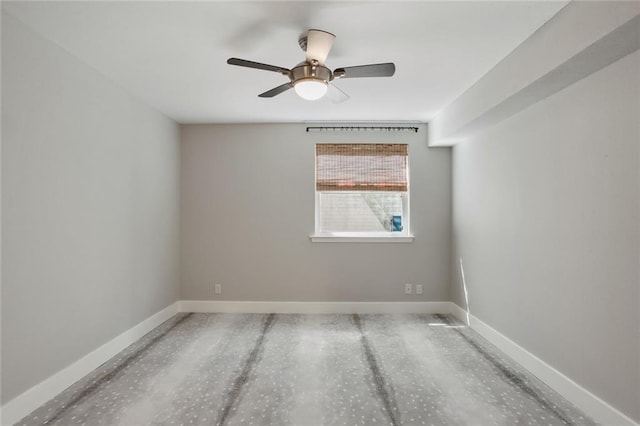 1430 Jackson Ave Unit 302, New Orleans, LA 70130 - empty room with a ceiling fan and baseboards